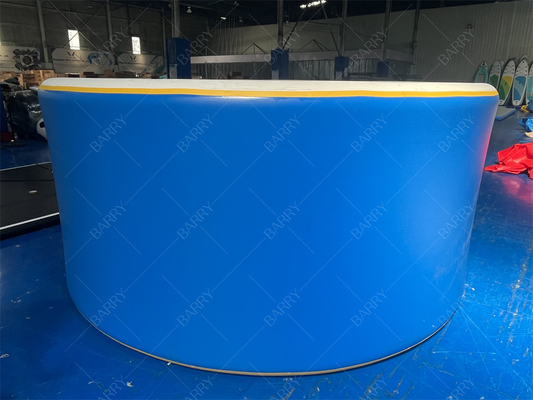 Kolam Renang Air Portabel Kustom Teknologi Ganda untuk Anak-anak DWF Kolam Renang Tiup Kain Jahitan Jatuh DWF Kolam Jahitan Jatuh Anak-anak