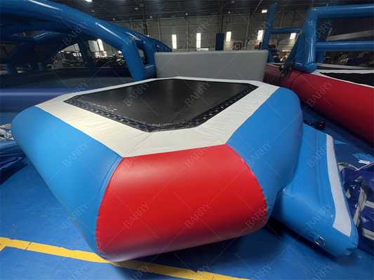 0.9mm PVC Floating Inflatable Water Park Lake Inflatable Water Games Inflatable Aqua Park Untuk Laut