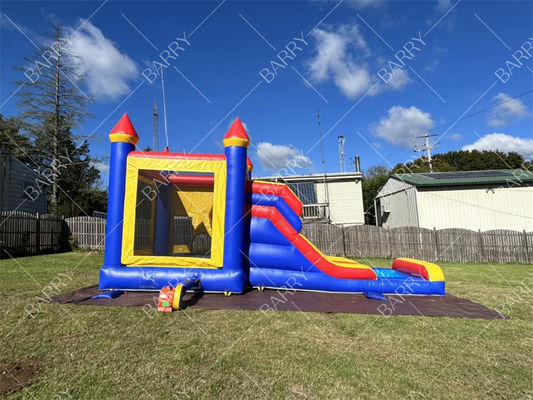 Istana Lompat Komersial Rumah Bouncy untuk Anak-anak Istana Bouncing Blower Desain Gratis