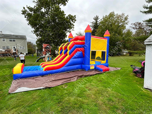 Istana Lompat Komersial Rumah Bouncy untuk Anak-anak Istana Bouncing Blower Desain Gratis