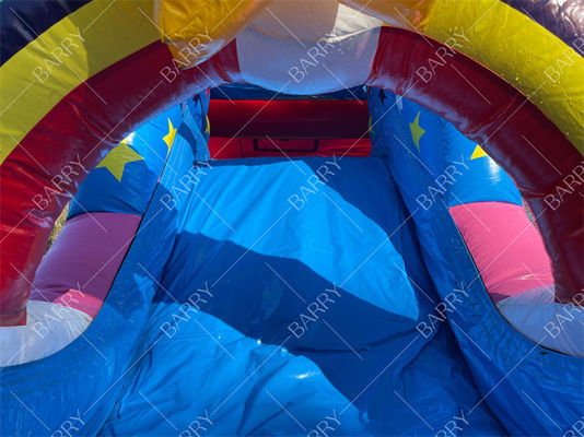 Commercial Inflatable Water Slide Combo Bouncer Unicorn Jumper Jumping Moon Bouncy Castle Bounce House