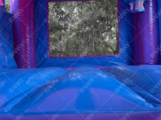 Commercial Inflatable Water Slide Combo Bouncer Unicorn Jumper Jumping Moon Bouncy Castle Bounce House