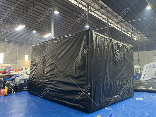 Portable Inflatable Outdoor Golf Simulator Enclosure With Hitting Screen