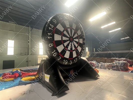 4.5mH Sepak Bola Darts Tiup Berkualitas Tinggi Papan Darts Sepak Bola Tiup Dengan Bola Velcro