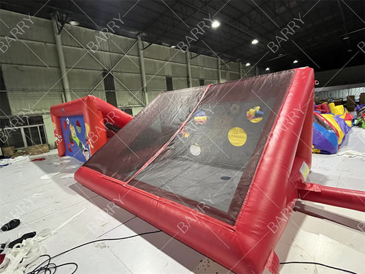 Set Gawang Sepak Bola Tiup yang Dapat Disesuaikan untuk Promosi Permainan Olahraga untuk Pesta Pantai & Acara