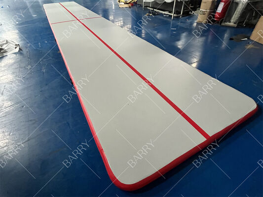 Hot Sales Custom Logo Inflatable Air Track Floor Factory Gymnastics Tumbling Mats High Visibility Air Track