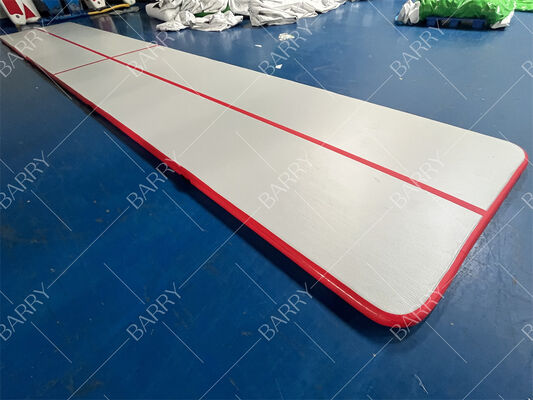 Hot Sales Custom Logo Inflatable Air Track Floor Factory Gymnastics Tumbling Mats High Visibility Air Track