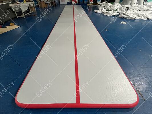 Hot Sales Custom Logo Inflatable Air Track Floor Factory Gymnastics Tumbling Mats High Visibility Air Track
