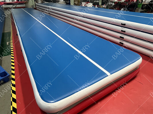 Pabrik Harga Outdoor Inflatable Airtrack Peralatan Tumbling Gym Mat Air Track untuk Latihan Gymnastics