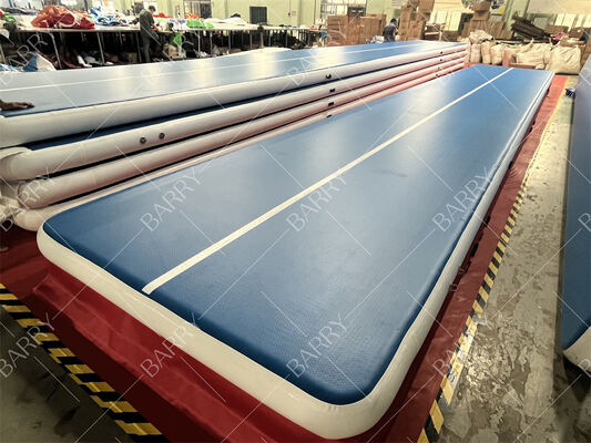 Pabrik Harga Outdoor Inflatable Airtrack Peralatan Tumbling Gym Mat Air Track untuk Latihan Gymnastics