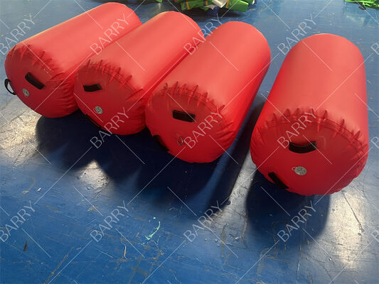 Grosir Gymnastics Inflatable Air Barrel Roller Air Spot Balance Cylinder Dengan Set Pompa