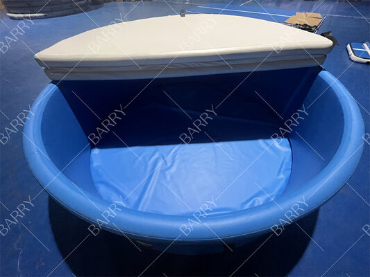 Durable Cheap Price Large Size Kid Adult Family Swimming Drop Stitch Inflatable Pool with Cover
