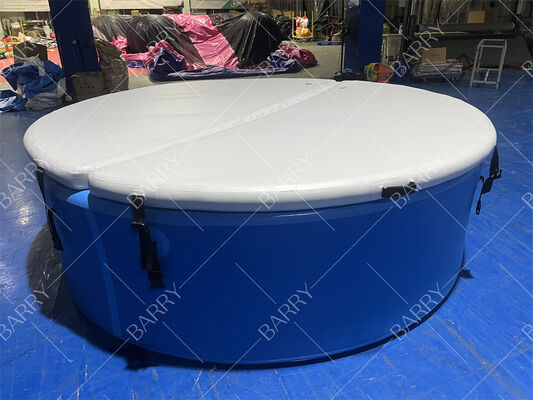 Durable Cheap Price Large Size Kid Adult Family Swimming Drop Stitch Inflatable Pool with Cover