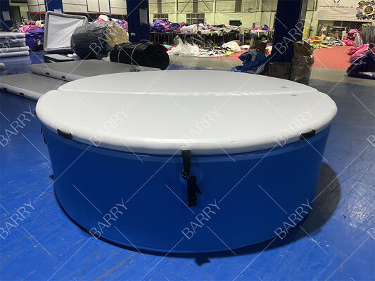 Durable Cheap Price Large Size Kid Adult Family Swimming Drop Stitch Inflatable Pool with Cover