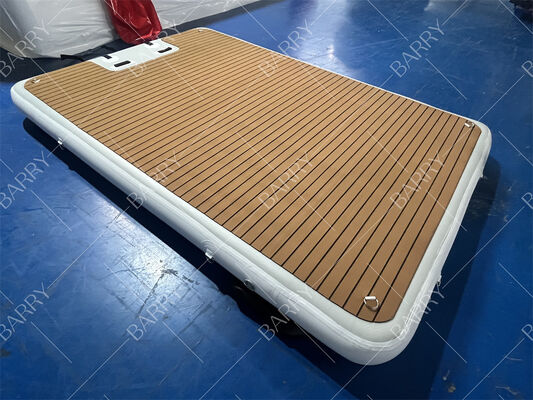 3x2x0.2m Floating Air Jet Ski Dock Floats Platform Dengan Tangga