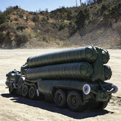 Kinerja Resistensi Angin Custom Inflatable Air Defense Missile Vehicle Decoy