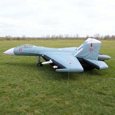 Drone Pengintai Luar Ruangan Helikopter Militer Pesawat Tempur Tiup Umpan