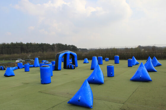 Bunker Paintball Tiup, Game Menembak Hambatan Tag Game