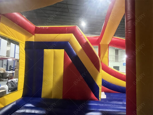 Merek komersial rumah bouncing kembung dengan slide