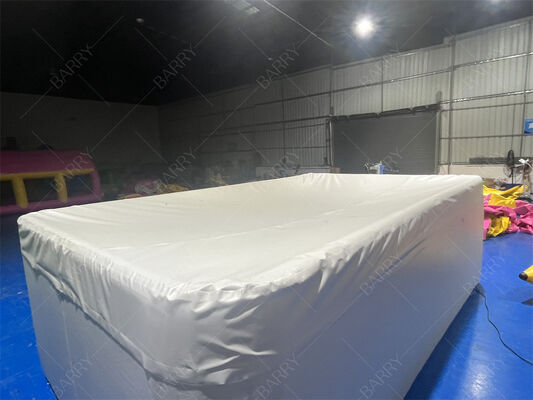 Tulang panjang Drop Stitch DWF Kain Inflatable Anak Kolam renang dengan penutup