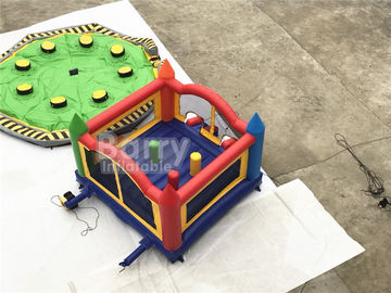 Ukuran Disesuaikan Blow Up Bouncy Castle / Inflatable Bouncer Playhouse