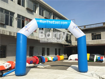 Kustom Oxford PVC terbuka Produk Iklan Inflatable / Inflatable Entrance Arch