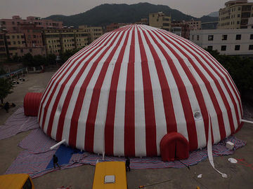 Komersial 500 Orang Inflatable Dome Tent / Large Inflatable Marquee Tent