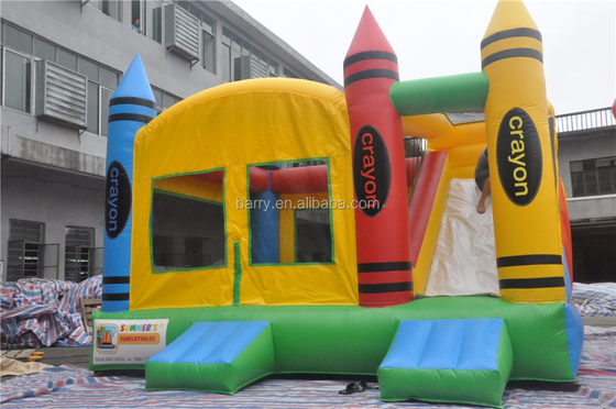 Terpal Melompat Bouncy Castle Bouncer Slide Game Inflatable Combo