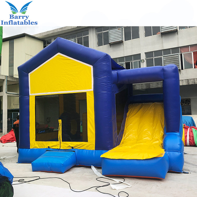 Portable Colorful Inflatable Bouncer Outdoor Playground Equipment Round Combo