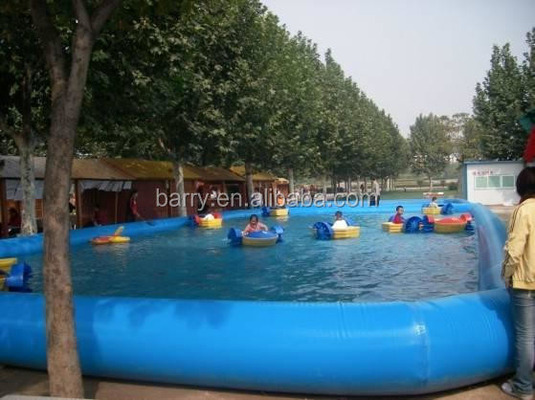 Kolam Rol Air Tiup Besar 10m * 10m Untuk Taman Hiburan