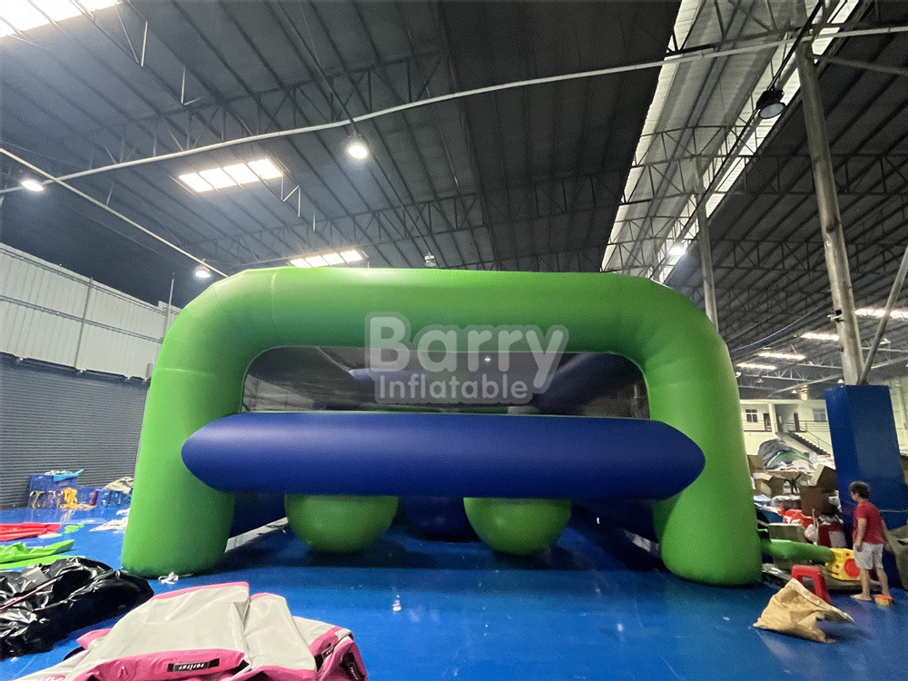 Permainan Olahraga Luar Ruangan 5 Km Barrier Inflatable 5k Run Obstacle Course Big Balls Untuk Acara Komersial