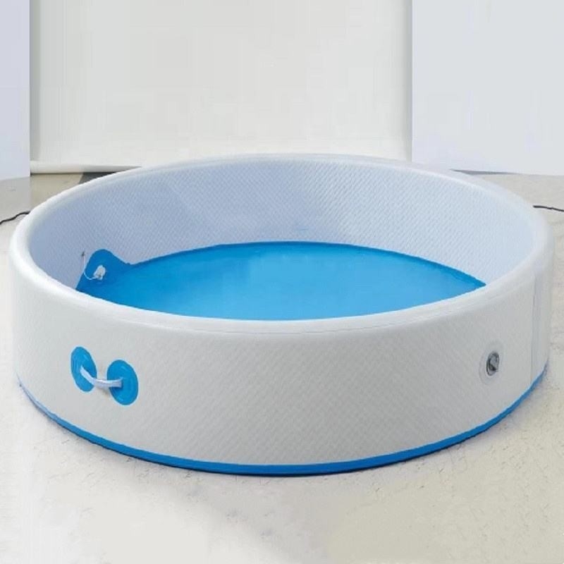 Summer Backyard PVC Kids Drop Stitch Kolam Renang Besar Di Atas Tanah Hot Tub Spa Outdoor Massage Spa Pool