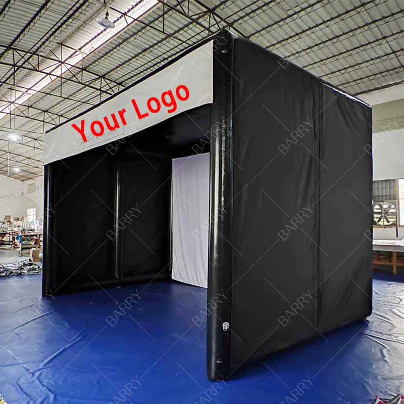 Tenda Pelatihan Golf Tiup Ayunan Penuh Acara Permainan Olahraga Kandang Simulator Golf Tiup Teluk Sim
