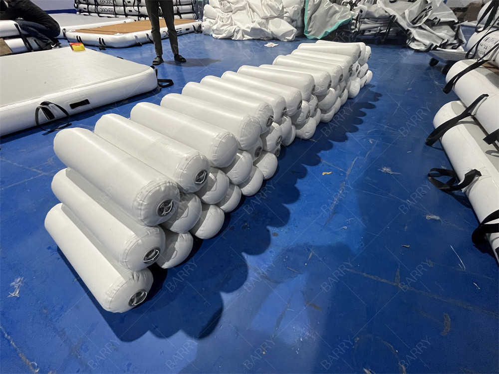 PVC Marine Inflatable Dock Yacht Boat Bumpers Kapal-Fenders Dengan Berbagai Ukuran Dan Warna Untuk Dijual Inflatable Dock Bumpers