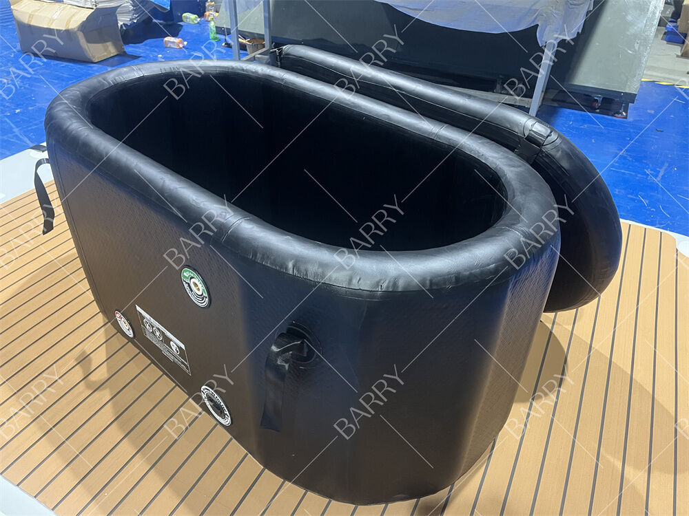 Kualitas Tinggi Inflatable Drop Stitch Ice Bath Pool untuk Therapy Recovery Cold Plunge Ice Tub