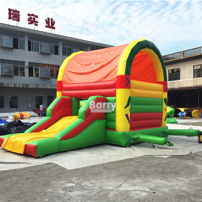 Tema Hewan Inflatable Jumping Castle Commercial Grade Children Bouncer House
