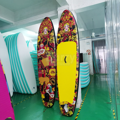 Papan SUP Tiup Anak Komersial Non Slip Meledakkan Papan Dayung Satu Atau Dua Orang