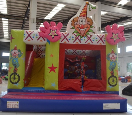 Anak-anak Badut Inflatable Bouncy Castle Melompat Combo Park Water Proof