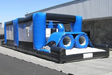 Tantangan kamp tantangan rintangan gawang istana rintangan pvc inflatble Ourdoor Race