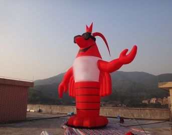 Red Air Bukti Inflatable Chicken Custom Inflatable Advertising