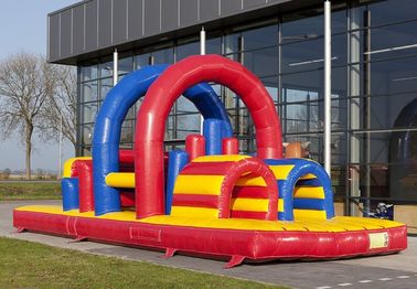 0,55mm PVC Tarpaulin Inflatable Hambatan dengan Air Blower