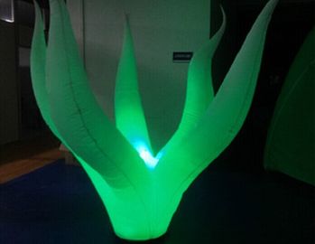 Dipimpin Durable Inflatable Pencahayaan Dekorasi 3m Menarik Di Lantai