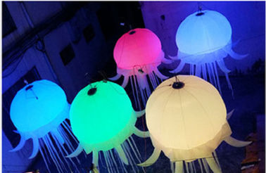 Disesuaikan Inflatable Advertising Products LED Inflatable Hanging Balloon