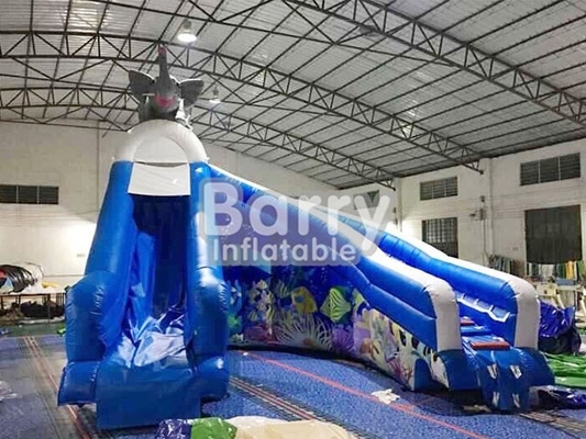 Seluncuran Air Tiup Gajah Untuk Kolam Renang Sesuaikan Logo