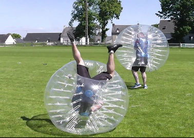 Outdoor Inflatable Mainan Ukuran Besar Setengah Warna Dewasa Bumper Bola Inflatable Soccer Bubble Ball