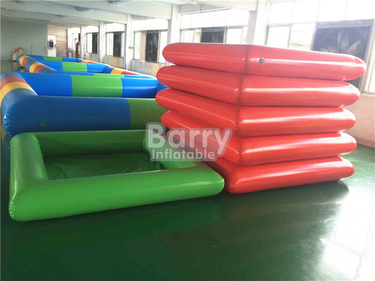 Kolam Air Inflatable Portable Personalized Warna Merah Dan Hijau Kecil