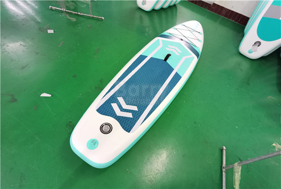 375lbs Inflatable Stand Up Paddle Board Warna Hijau Dan Putih