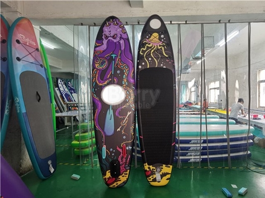 Drop Stitch EVA Touring Inflatable SUP Board Warna Ungu