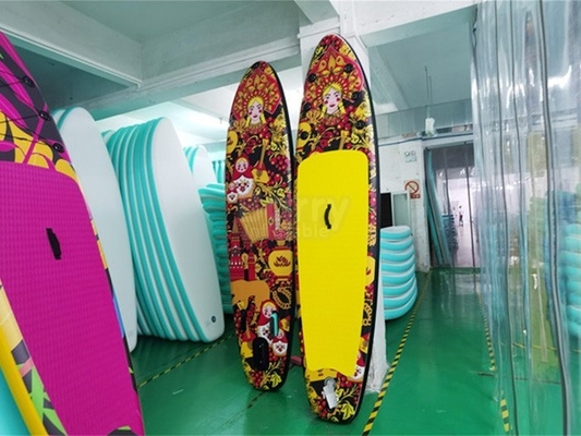 Sup Papan Dayung Berwarna-warni Pemuda Dan Dewasa Dengan Dayung yang Dapat Disesuaikan