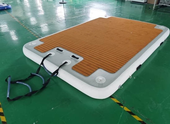 Kasur Tiup Tiup Pool Float Dock Drop Stitch